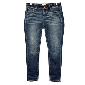 BKE Payton Ankle Skinny Jeans Women 26 Dark Wash Blue Low Rise Stretch ABK1737
